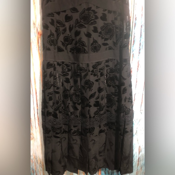 COACH Floral Devor Dress Sz6 Black Originally $795. - Picture 6 of 12